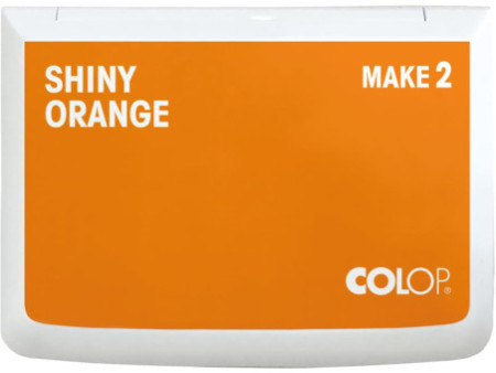 COLOP Tampon encreur, Make 2, 110 x 70 mm, shiny orange