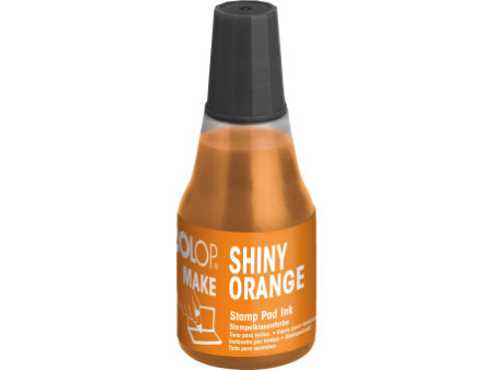 COLOP Encre pour tampon encreur MAKE, 25 ml, shiny orange