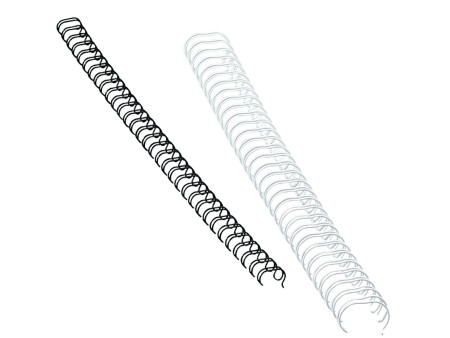 Fellowes spirale, format A4, 34 anneaux, 6 mm, noir