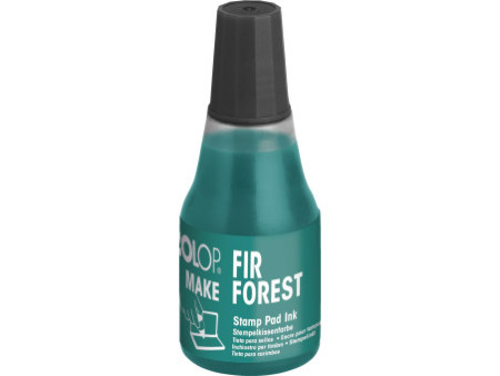 COLOP Encre pour tampon encreur MAKE, 25 ml, fir forest