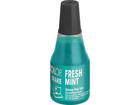 COLOP Encre pour tampon encreur MAKE, 25 ml, fresh mint