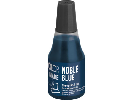COLOP Encre pour tampon encreur MAKE, 25 ml, noble blue