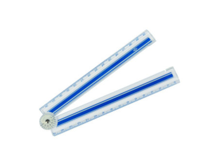 WEDO Règle pliante, 150 mm / 300 mm, en plastique