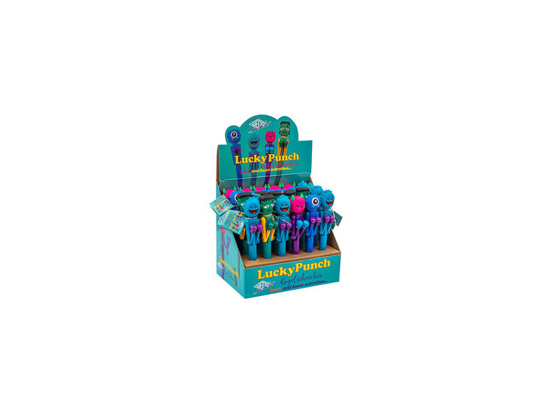 WEDO Stylo à bille monstre 'Lucky Punch', présentoir de 24