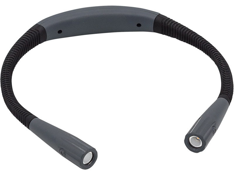 WEDO Lampe de lecture LED LOOPLIGHT, rechargeable, noir/gris