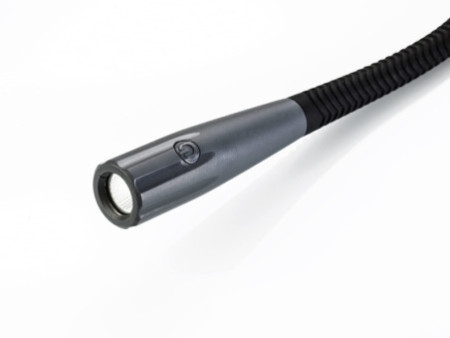WEDO Lampe de lecture LED LOOPLIGHT, rechargeable, noir/gris
