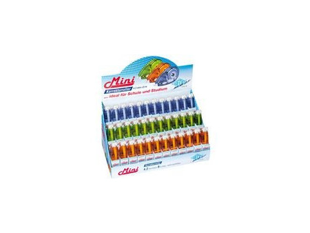 WEDO Mini roller correcteur, 4,2 mm x 6 m, présentoir de 36