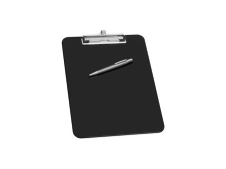 WEDO Porte-bloc, A4, en polystyrène, noir