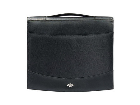WEDO Porte-documents Elegance, A4, similicuir/nylon, noir