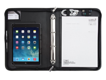 WEDO Organiseur universel tablette PC Elegance, A4, noir