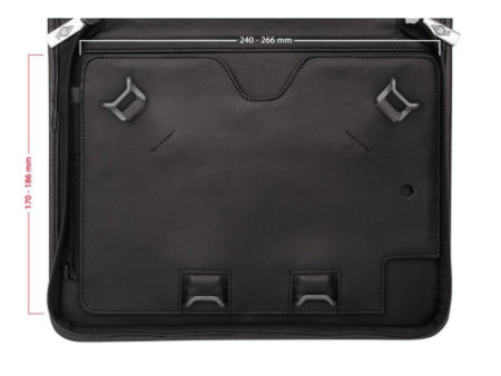 WEDO Organiseur universel tablette PC Elegance, noir