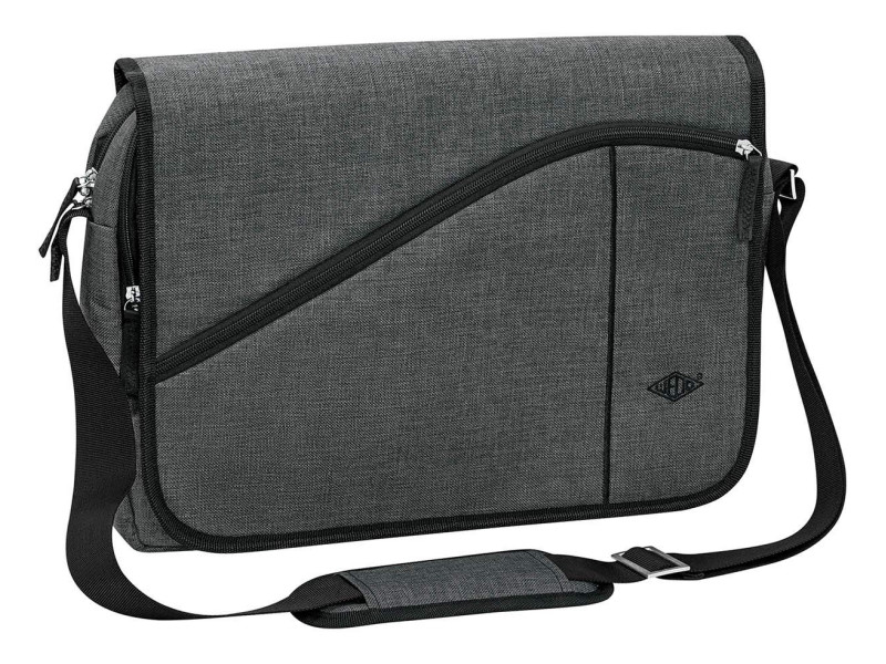 WEDO Sacoche pour notebook Messenger Bag COLLEGE, gris