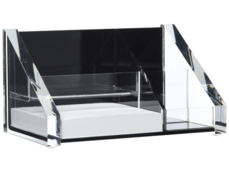 WEDO Multipot 'acrylique exclusif', transparent / noir