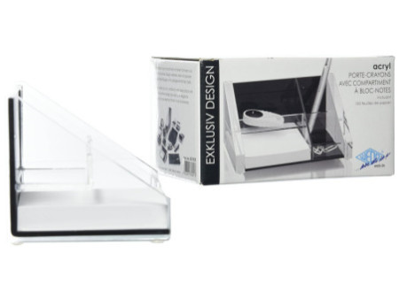 WEDO Multipot 'acrylique exclusif', transparent / noir