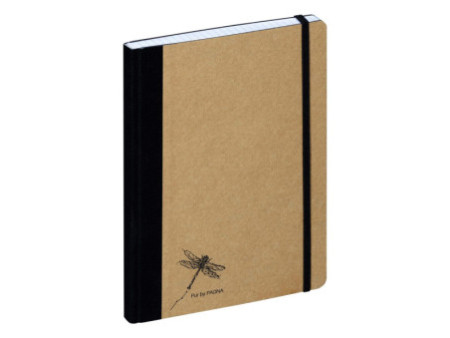 PAGNA Carnet 'Pur', A5, quadrillé, naturel
