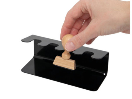 MAUL Porte-timbres 4 tampons, noir (52204-90)