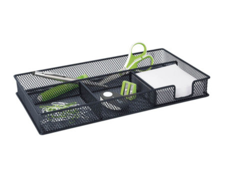 WEDO Plumier Office, en fil métallique, noir