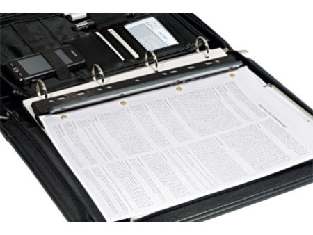 Wedo Perforateur de poche Business, 4 perforations, noir
