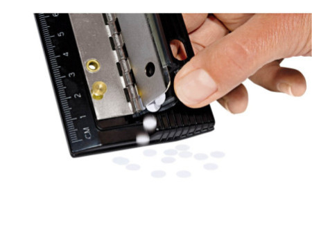 Wedo Perforateur de poche Business, 4 perforations, noir