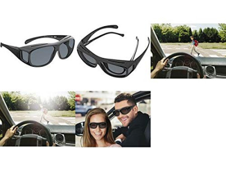 WEDO Sur-lunettes de soleil pour conducteurs avec lunettes