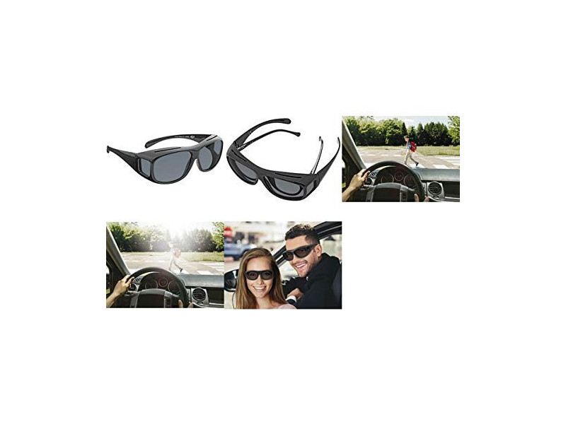WEDO Sur-lunettes de soleil pour conducteurs avec lunettes