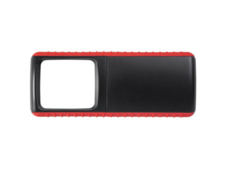 WEDO Loupe Outdoor rectangulaire à éclairage LED, rouge