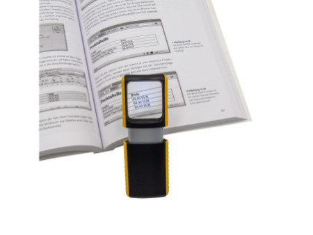 WEDO Loupe Outdoor rectangulaire à éclairage LED, jaune