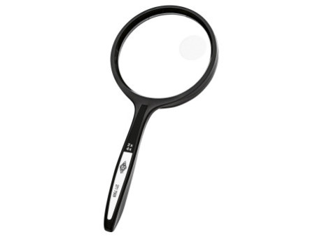 WEDO Loupe avec manche, ronde, diamètre: 74 mm
