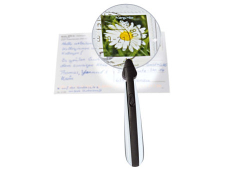 WEDO Loupe avec lumière à LED, ronde, sans cadre