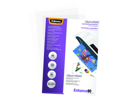 Fellowes Pochette de plastification Super Quick, A4