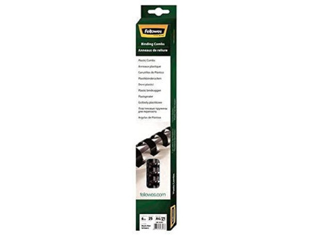 Fellowes Peigne à relier en plastique, A4, 21 anneaux,