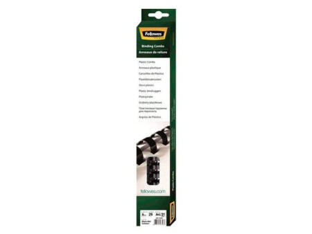 Fellowes Peigne à relier en plastique, A4, 21 anneaux,