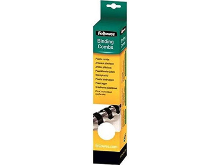 Fellowes Peigne à relier en plastique, A4, 21 anneaux,
