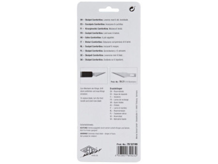 WEDO Scalpel Comfortline, longueur: 150 mm, vert pomme