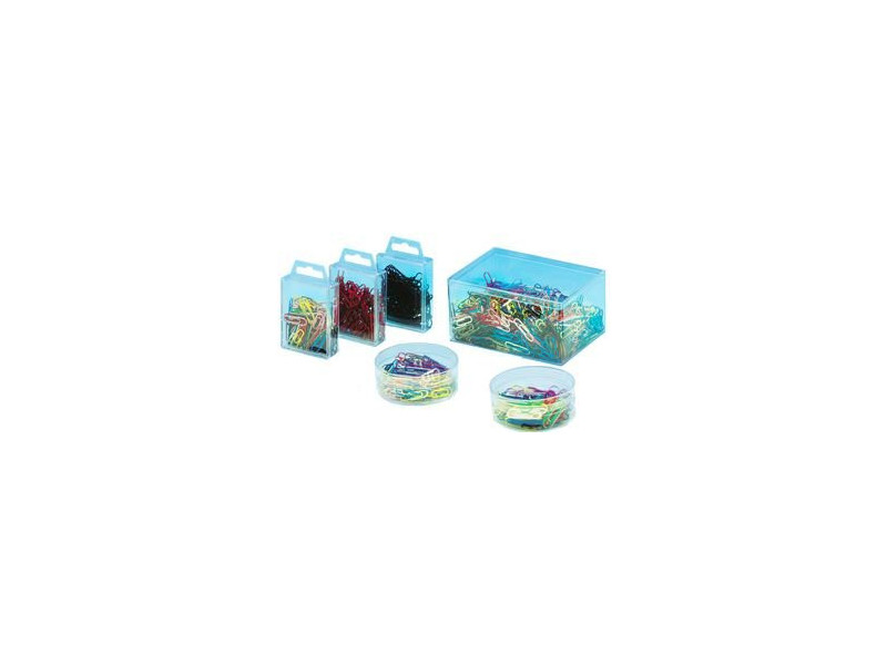 WEDO Trombones recouvertes de plastique, 27 mm, assorti