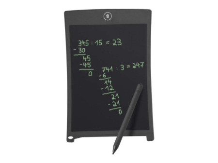 WEDO Ardoise LCD, 8,5 pouces (21,59 cm), noir