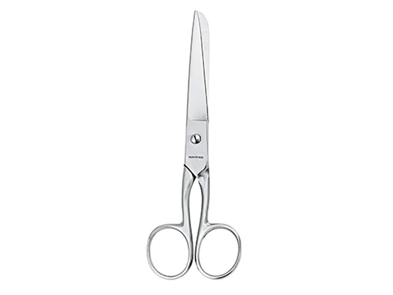 WEDO Ciseaux en métal, pointu, droitiers, longueur: 153 mm