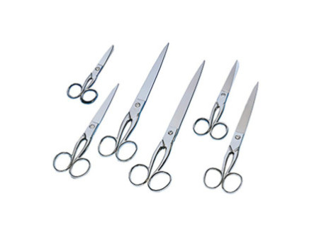 WEDO Ciseaux en métal, pointu, droitiers, longueur: 153 mm