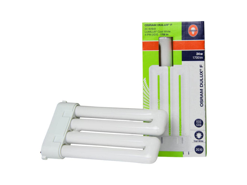 LEDVANCE Ampoule fluocompacte DULUX F, 24 Watt, 2G10
