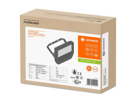 LEDVANCE Projecteur LED FLOODLIGHT, 17 watts, 4000K BT