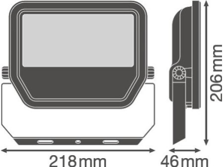 LEDVANCE Projecteur LED FLOODLIGHT, 41 watts, 4000K BK