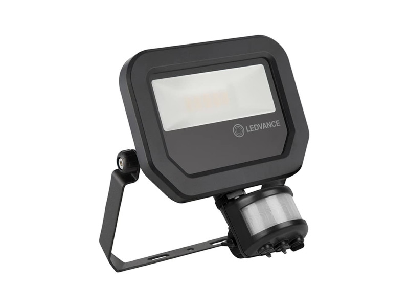LEDVANCE Projecteur LED FLOODLIGHT SENSOR, 8 W, 3000K BK