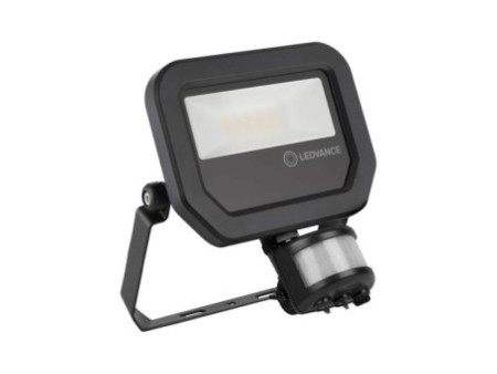 LEDVANCE Projecteur LED FLOODLIGHT SENSOR, 10 W, 4000K BK