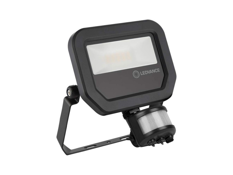 LEDVANCE Projecteur LED FLOODLIGHT SENSOR, 10 W, 4000K BK