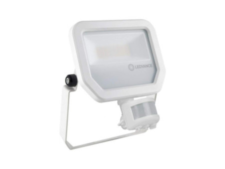 LEDVANCE Projecteur LED FLOODLIGHT SENSOR, 20 W, 3000K WT