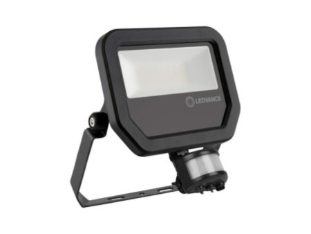 LEDVANCE Projecteur LED FLOODLIGHT SENSOR, 17 W, 4000K BK