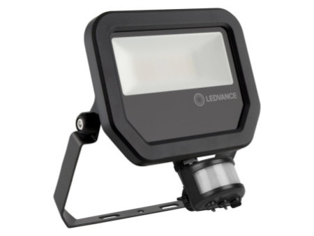 LEDVANCE Projecteur LED FLOODLIGHT SENSOR, 17 W, 4000K BK