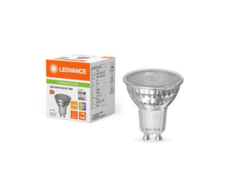 LEDVANCE Ampoule LED PAR16 DIM, 4,5 Watt, GU10 (927)