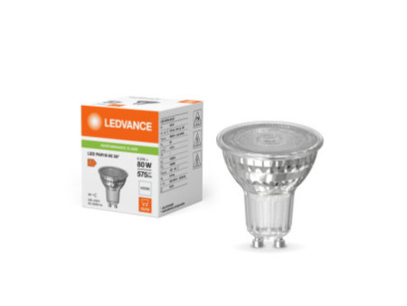 LEDVANCE Ampolue LED PAR 16, 6,9 wattsm GU10 (840)