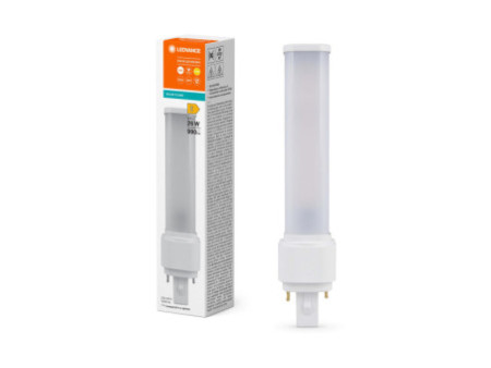 LEDVANCE Ampoule LED DULUX D, 9 Watt, G24d-3 (830)